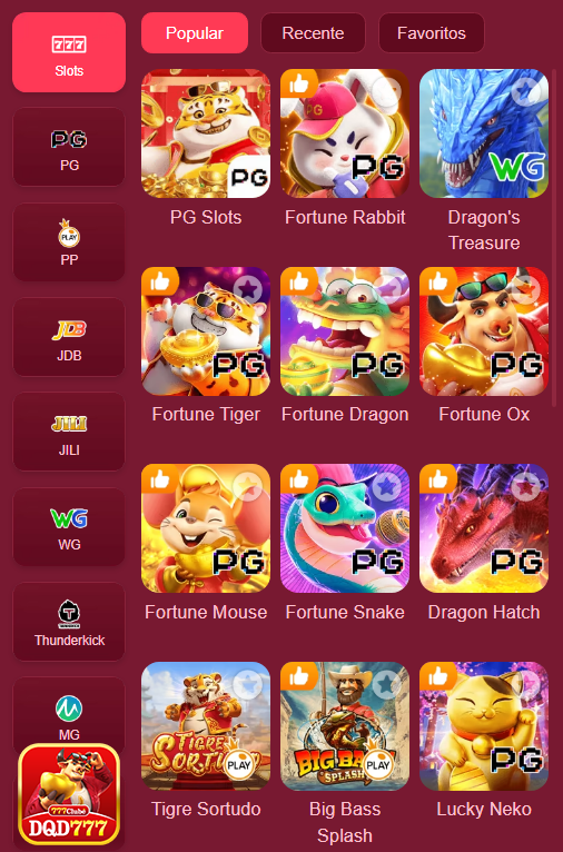 Jogos Certificados dqd777.com