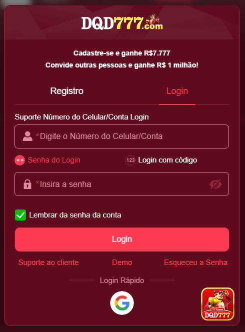 Segurança dqd777.com